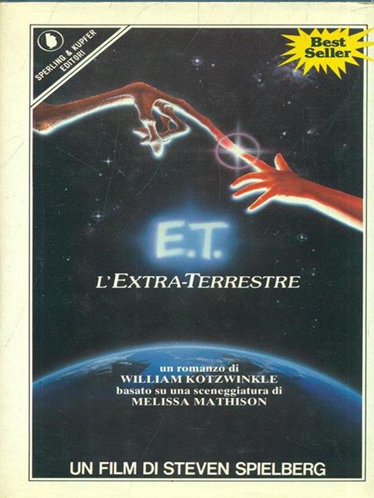 E. T. L' Extra-Terrestre - William Kotzwinkle - copertina
