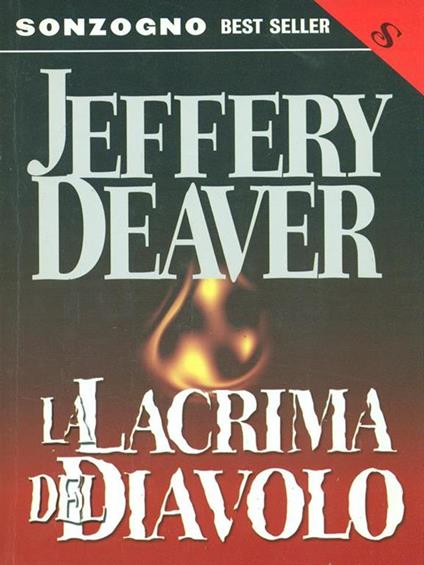 La lacrima del diavolo - Jeffery Deaver - copertina