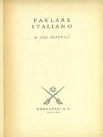 Parlare italiano