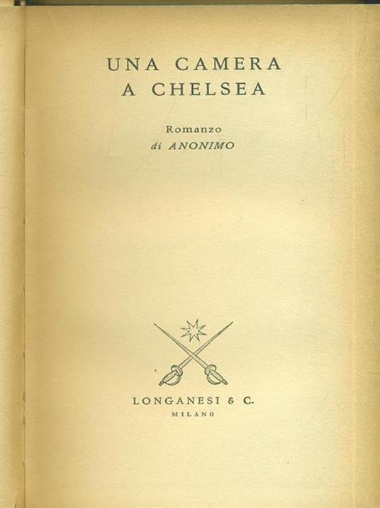 Una camera a Chelsea - copertina