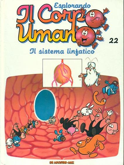 Esplorando il corpo umano 22 Il sistema linfatico - copertina