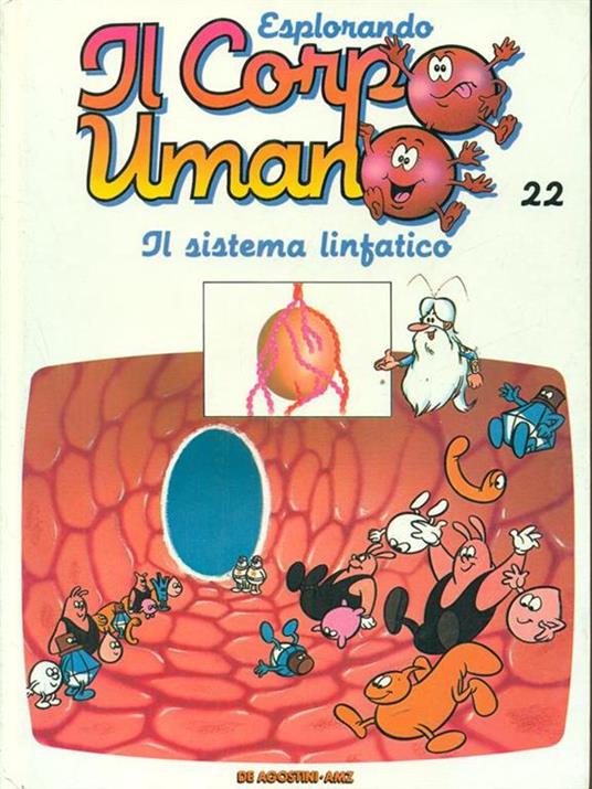 Esplorando il corpo umano 22 Il sistema linfatico - copertina