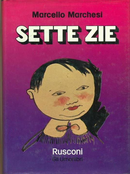 Sette zie - Marcello Marchesi - copertina