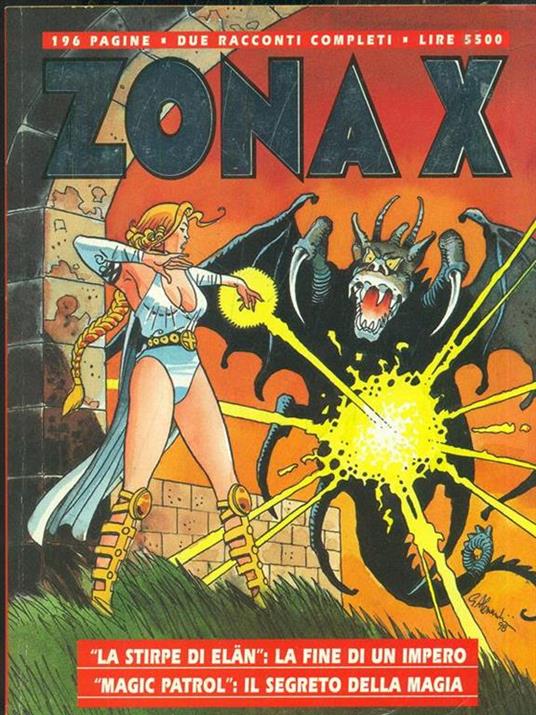 Zona X n. 38. La fine di un impero. Il segreto della magia - copertina