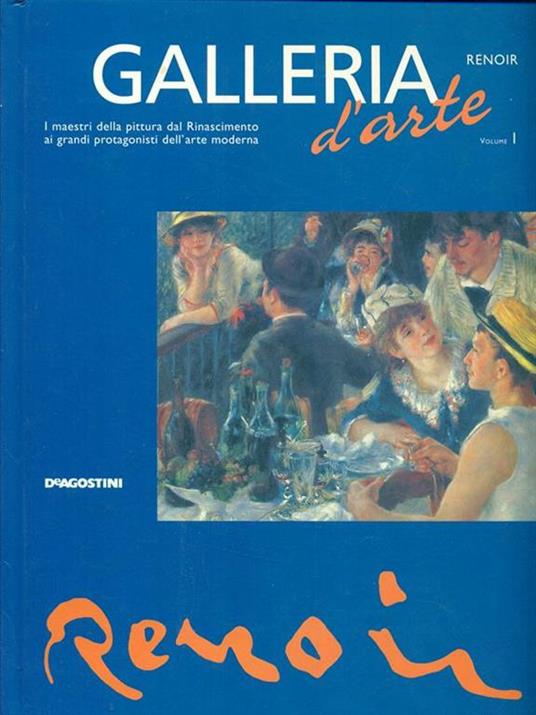 Galleria d'arte. Vol. 1 Renoir - copertina