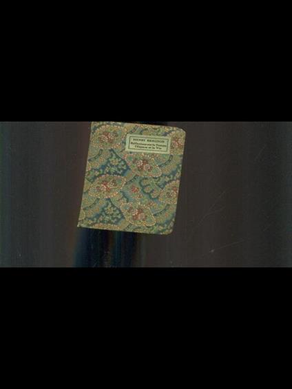 Reflexions sur le temps l'espace etla vie - Henri Bergson - copertina