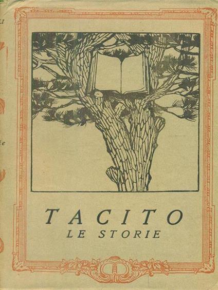 Le storie - P. Cornelio Tacito - copertina