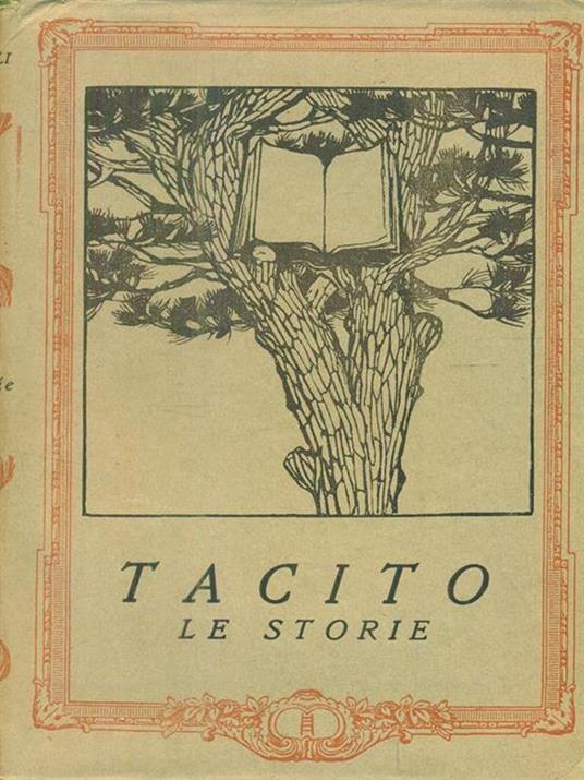 Le storie - P. Cornelio Tacito - copertina