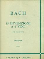 Bach. 15 invenzioni a 2 voci per pianoforte