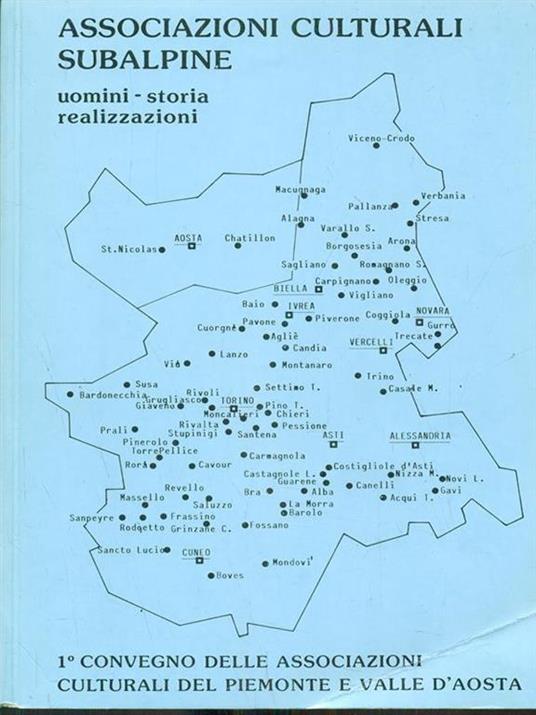 Associazioni culturali subalpine uomini-storia realizzazioni - Pietro Ramella - copertina