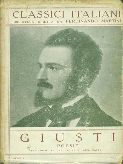 Giusti - Gino Capponi - copertina