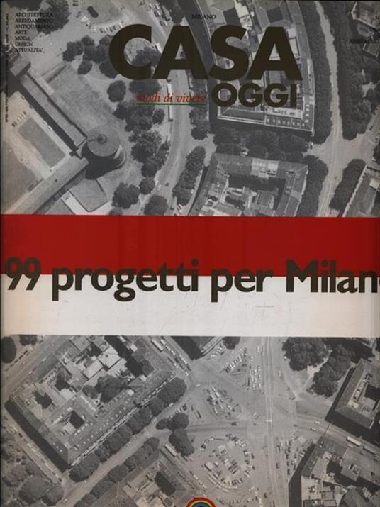 Casa oggi 264 / Ottobre 1997 - anno XXV 99 Progetti per Milano - copertina