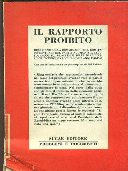 Il rapporto proibito - copertina