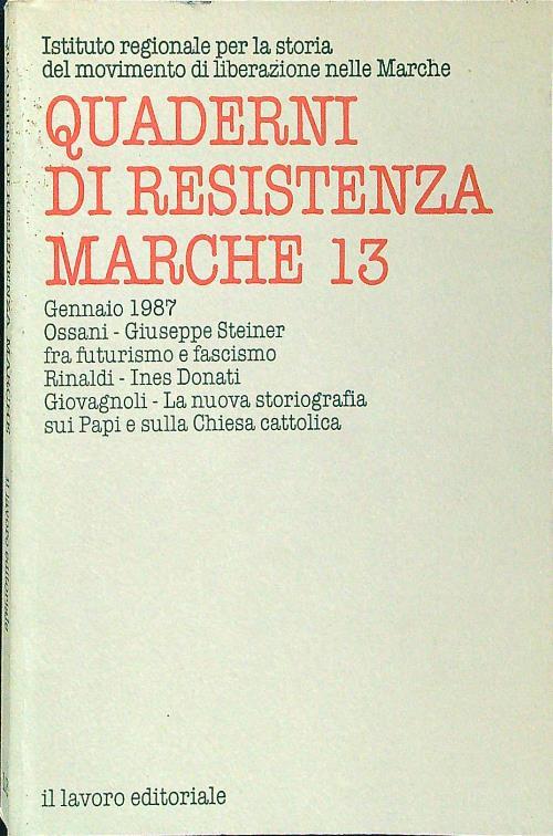 Quaderni di resistenza marche 13