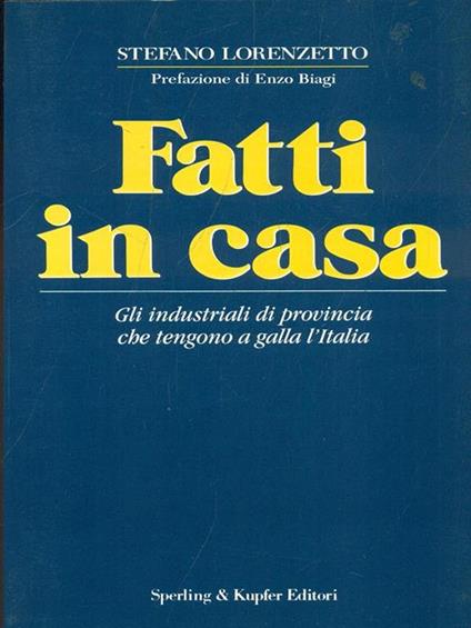 Fatti in casa - Stefano Lorenzetto - copertina
