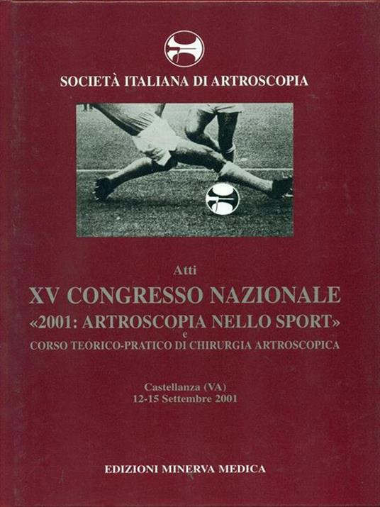 Atti XV congresso nazionale - copertina