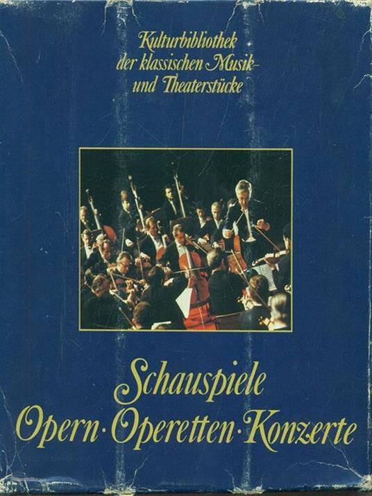 Schauspiele Opern-Operetten-Konzerte. 3vv - copertina