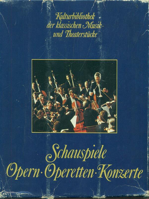Schauspiele Opern-Operetten-Konzerte. 3vv