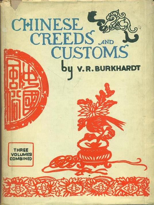 Chinese credds and customs. Vol. I - copertina