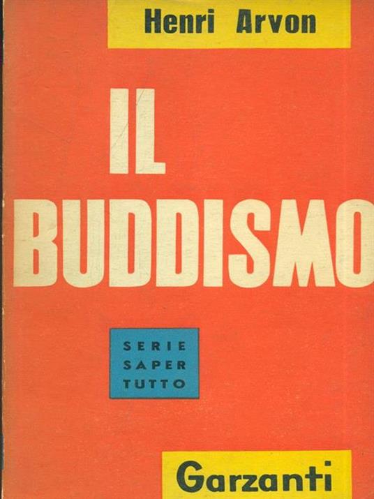 Il buddismo - Henri Arvon - copertina