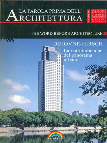 La parola prima dell'Architettura Dujovne-Hirsch - copertina