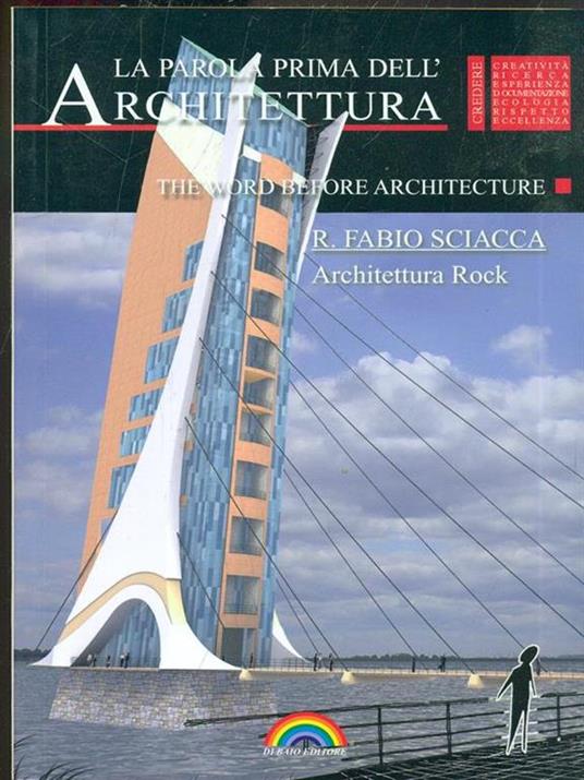 La parola prima dell'architettura. R. Fabio Sciacca - copertina