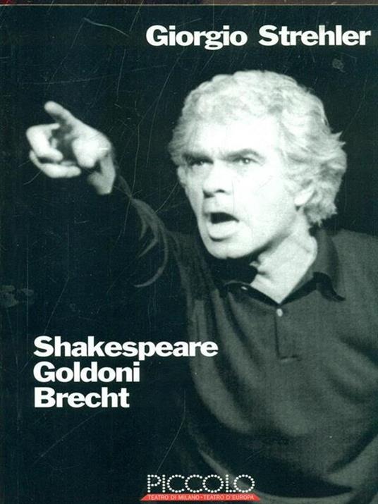 Shakespeare Goldoni Brecht - copertina