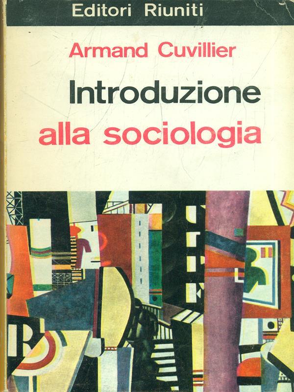 Introduzione alla sociologia
