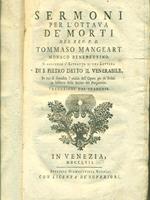 Sermoni per l'ottava de' Morti