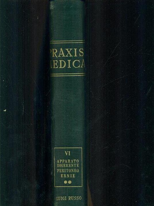 Praxis Medica IV Apparato digerente peritoneoernie II - copertina