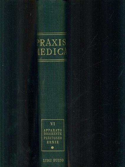 Praxis Medica VI Apparato digerente peritoneoernie I - copertina