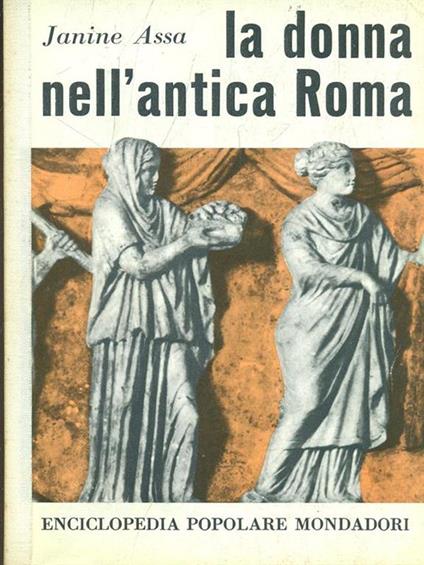 La donna nell'antica Roma - copertina