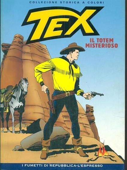 Tex. Il totem misterioso - Gianluigi Bonelli - copertina