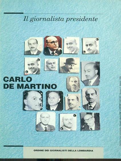 Carlo De Martino - copertina