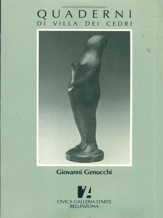 Quaderni di Villa dei Cedri. Giovanni Genuccchi - Simone Soldini - copertina