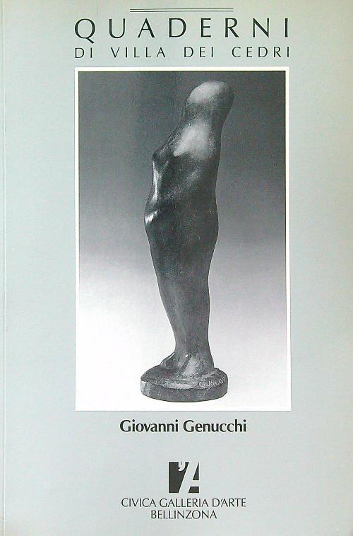 Quaderni di Villa dei Cedri. Giovanni Genuccchi