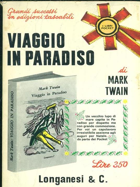 Viaggio in paradiso - Mark Twain - copertina