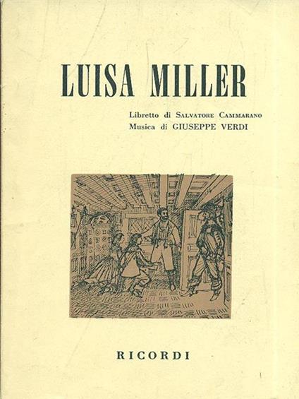 Luisa Miller - Giuseppe Verdi - copertina
