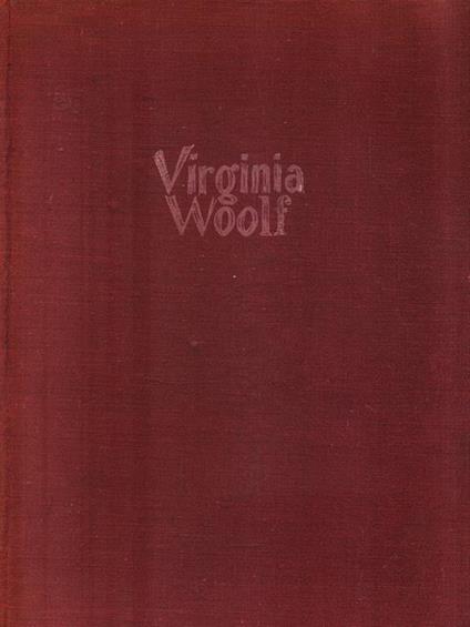 La camera di Giacobbe - Virginia Woolf - copertina