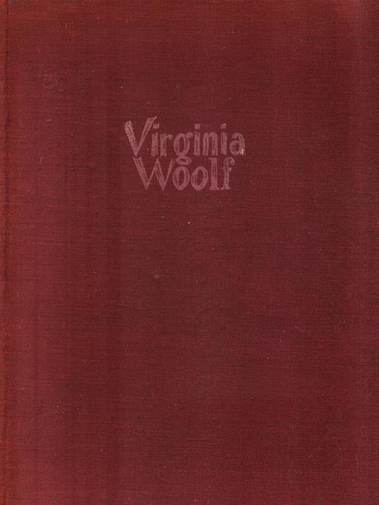 La camera di Giacobbe - Virginia Woolf - copertina