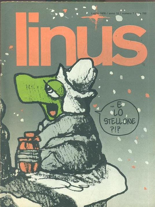 Linus N. 7/Luglio 1976 - copertina