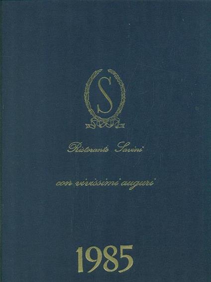 Calendario 1985 - copertina