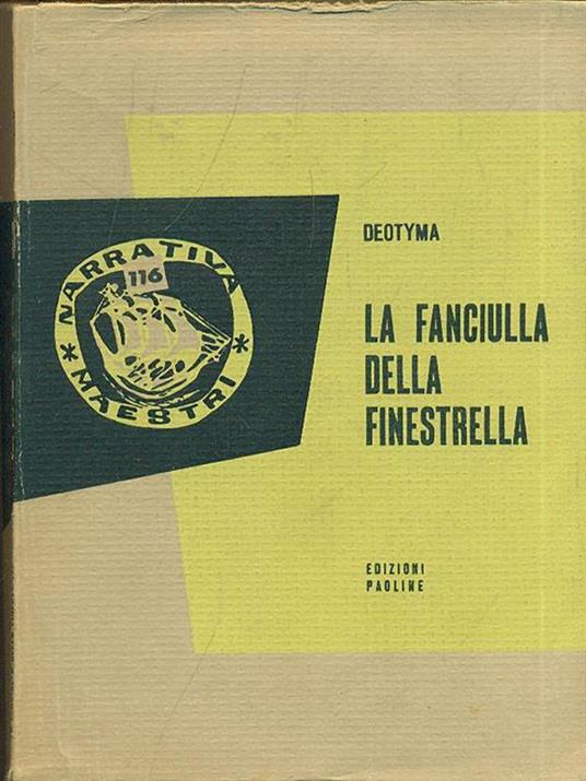 La fanciulla della finestrella - copertina