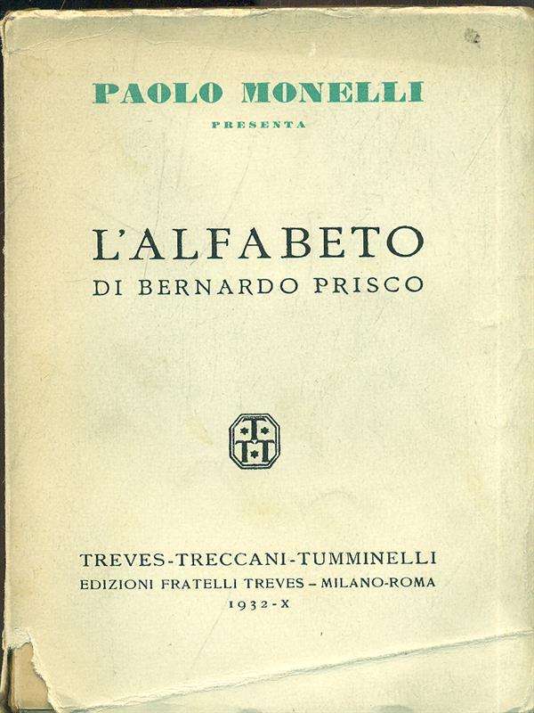 L' alfabeto di Bernardo Prisco