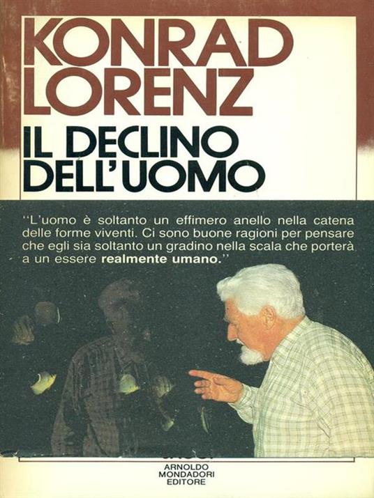 Il decimo dell'uomo - Konrad Lorenz - copertina