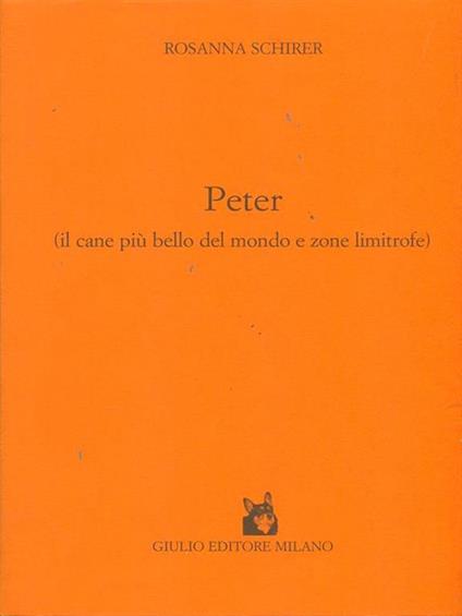 Peter - Rosanna Schirer - copertina