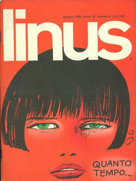 Linus n. 6 - Giugno 1980 - copertina