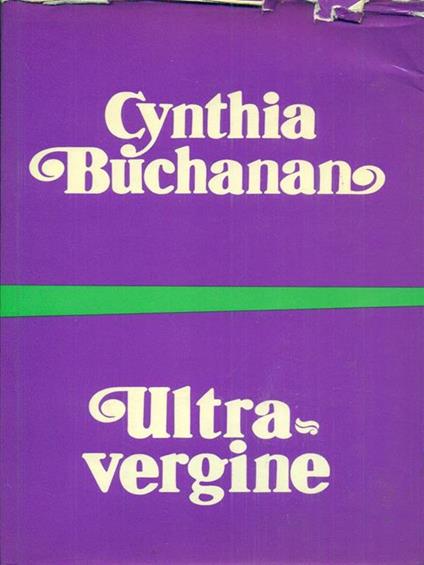 Ultravergine - Cynthia Buchanan - copertina