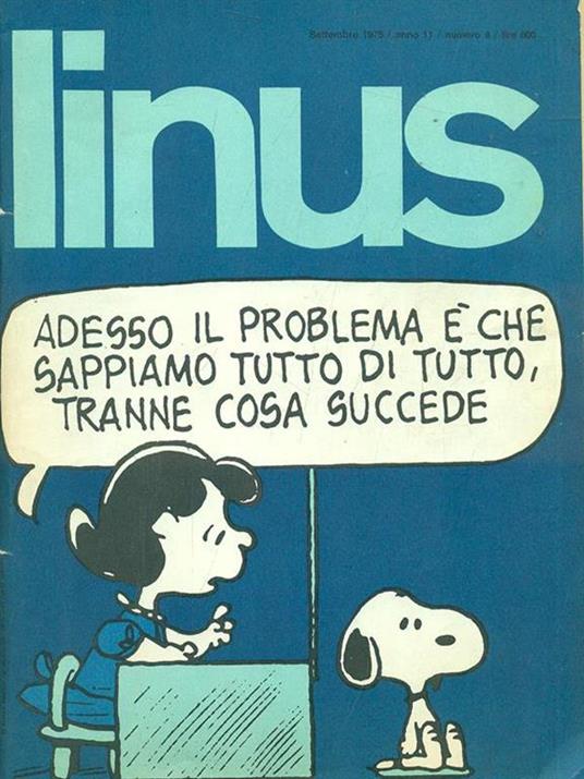 Linus N. 9/Settembre 1975 - copertina
