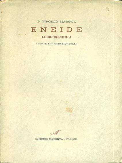 Eneide L. II - Publio Virgilio Marone - copertina
